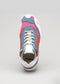 color mix geranium premium leather sneakers landscape with sophisticated silhouette topview