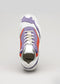 color mix lilac premium leather sneakers landscape with sophisticated silhouette topview